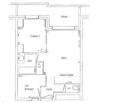 Appartement cosy 3 pièces, 6 pers, accès piscine - Photo 3