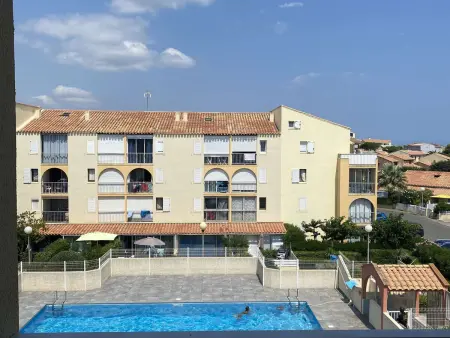 Appartement 2 pièces avec mezzanine, piscine et parking à Narbonne Plage - Photo 14