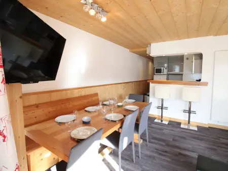 Appartement moderne 6 pers, balcon et WiFi, Appartement 6 personnes à Avoriaz - Photo 3