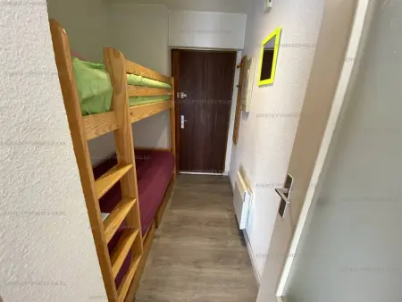 Studio cabine 4 pers, proche pistes, balcon, ascenseur, centre - Photo 3