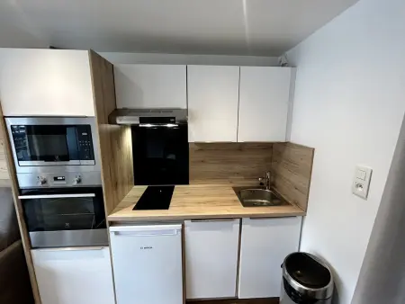Studio rénové avec coin montagne, balcon Sud, au pied des pistes, 4 pers - Photo 2