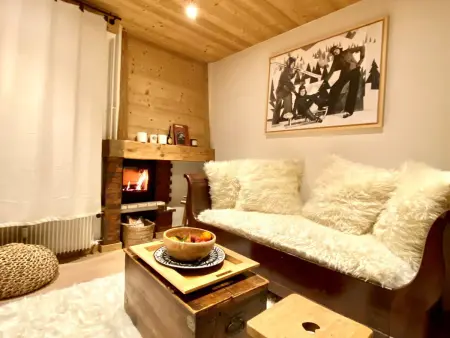 Appartement 3 Pièces à Megève, Balcon, Cheminée - Photo 2
