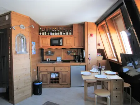 Studio cosy pour 4 pers, cheminée, Avoriaz village - Photo 6