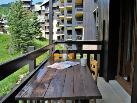 Studio cabine 5 couchages, proche commodités, téléski, balcon sud, ski casier - Photo 18