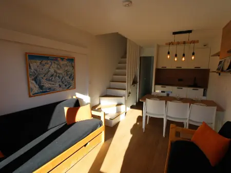 Avoriaz: Duplex rénové 6 pers, balcon, wifi, Appartement 6 personnes à Avoriaz - Photo 2