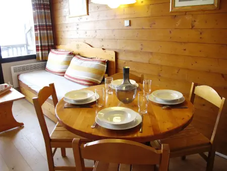 Studio cabine rénové avec balcon exposé Sud, à Avoriaz - Photo 1