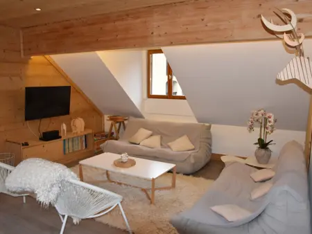 Superbe appart 3 pièces, cuisine équipée, Wi-Fi, face aux pistes - Photo 1