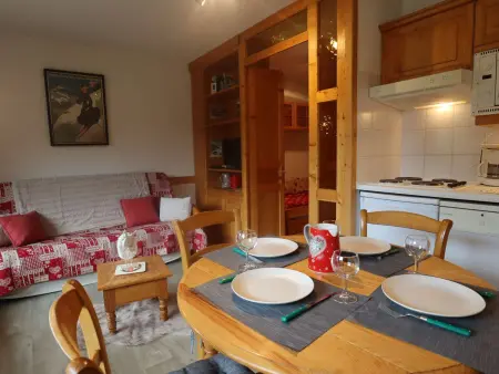 Appartement lumineux 2* 33m² avec balcon, pour 6 personnes à Arêches-Beaufort - Photo 6