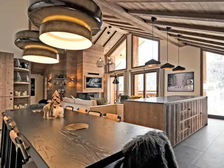 Penthouse luxueux avec 5 chambres et conciergerie 5* à Méribel - Photo 4