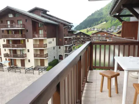 Appartement cosy à Arêches, 50m des pistes, terrasse ouest et piscine l'été - Photo 6