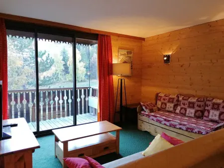 Spacieux 2 pièces rénové, sud, proche pistes, balcon, 6 pers, à Pra Loup - Photo 10