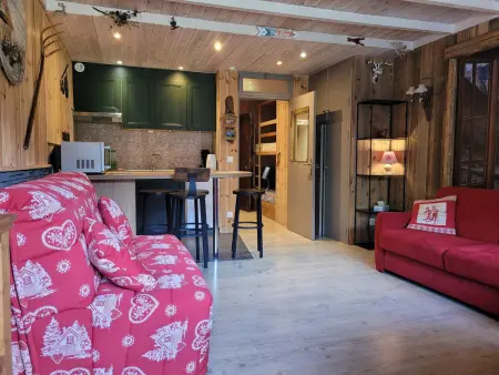 Studio spacieux près des pistes avec balcon, Appartement 5 personnes à Pra Loup - Photo 1
