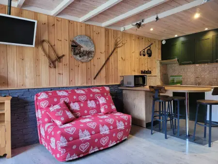 Studio spacieux près des pistes avec balcon, Appartement 5 personnes à Pra Loup - Photo 6