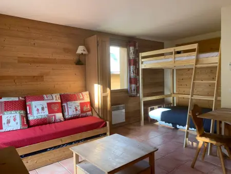 Studio montagne de 28m² pour 4 pers. avec balcon à Pra-Loup - Photo 1