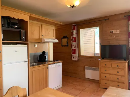 Studio montagne de 28m² pour 4 pers. avec balcon à Pra-Loup - Photo 2
