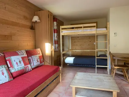 Studio montagne de 28m² pour 4 pers. avec balcon à Pra-Loup - Photo 3