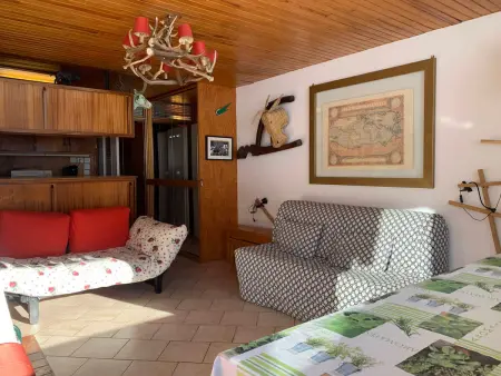 Agréable 2P sur pistes, 4/6 pers, Pra Loup, balcon sud - Photo 1