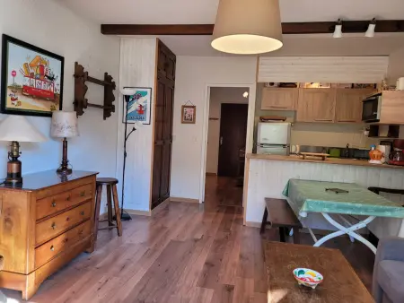 Studio rénové pour 4 pers. sur les pistes, balcon, WIFI - Photo 1