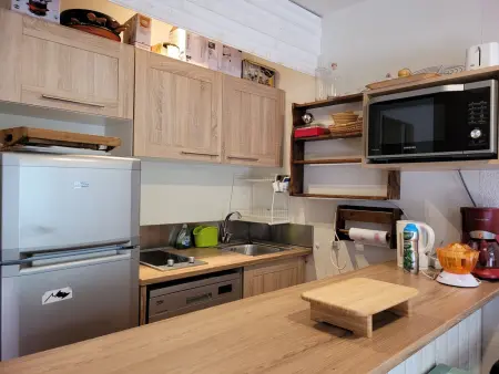 Studio rénové pour 4 pers. sur les pistes, balcon, WIFI - Photo 2