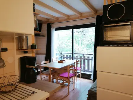 Studio mezzanine 4 pers, rénové, proche télécabine à Pra Loup - Photo 8