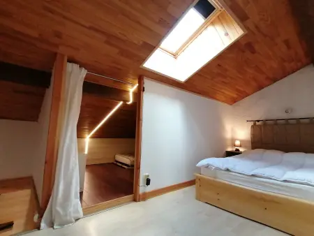 Studio mezzanine 4 pers, rénové, proche télécabine à Pra Loup - Photo 10