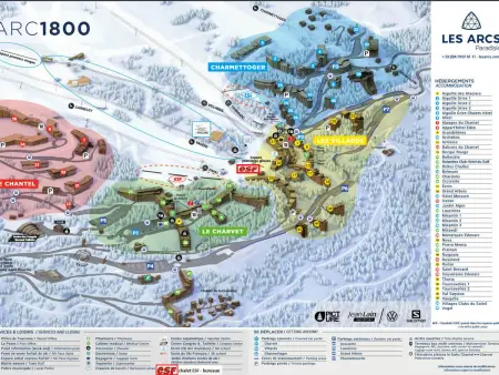 Charmant 4 pièces avec mezzanine, 9 couchages, Les Arcs 1800 - Photo 15