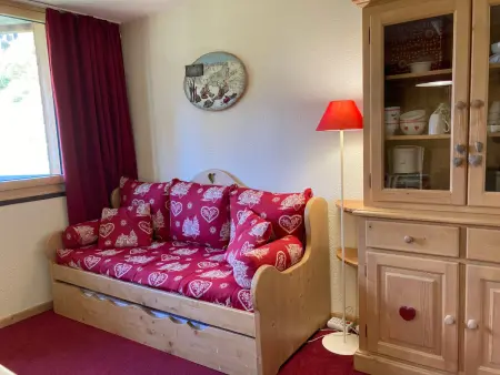 Studio cabine 4 pers avec balcon et internet à Avoriaz - Photo 1