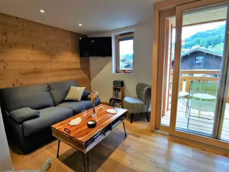 Appartement moderne aux Gets, 2 chambres, garage, services inclus - Photo 1