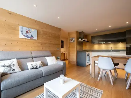 Appartement Chaleureux 3* 4 Pers. Proche Pistes, Appartement 4 personnes à La Clusaz - Photo 1
