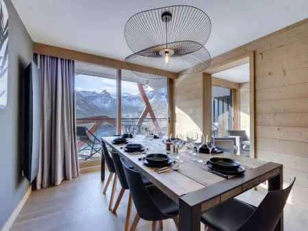 Appartement moderne au cœur de Tignes, idéal pour 7 personnes avec wifi inclus - Photo 5