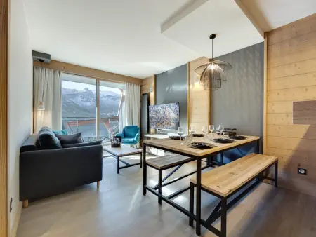 Appartement moderne 5 pers. en centre-ville avec Wifi à Tignes - Photo 1