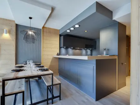 Appartement moderne 5 pers. en centre-ville avec Wifi à Tignes - Photo 3