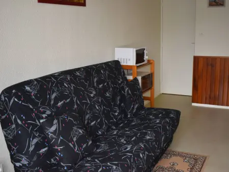 Charmant studio cabine avec balcon exposé sud pour 4 personnes au cœur de la Station - Photo 5