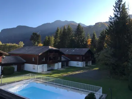 Studio avec balcon et animaux admis, Appartement 4 personnes à Samoëns - Photo 5