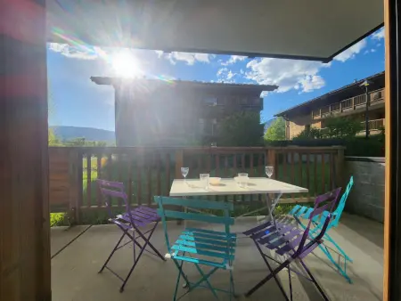 Charmant appartement 2 pièces avec terrasse et WIFI au centre de Samoëns - Photo 5
