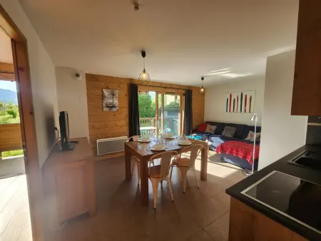 Charmant appartement 2 pièces avec terrasse et WIFI au centre de Samoëns - Photo 13