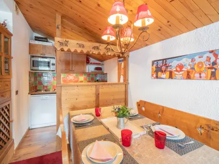 Appartement chaleureux 2 chambres à Valmorel avec casier à skis - Photo 2
