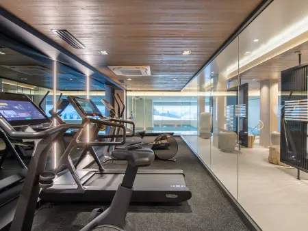 Penthouse à Megève avec Jacuzzi, Sauna, Piscine & Salle de Sport - Photo 15