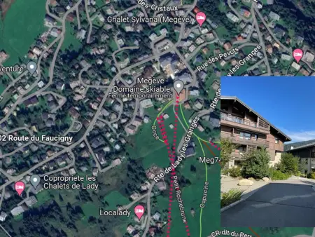 Penthouse à Megève avec Jacuzzi, Sauna, Piscine & Salle de Sport - Photo 16