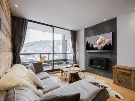 4★ Appartement Sud, 6 pers, 2 ch, La Clusaz avec balcon - Photo 3
