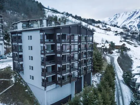 4★ Appartement Sud, 6 pers, 2 ch, La Clusaz avec balcon - Photo 12