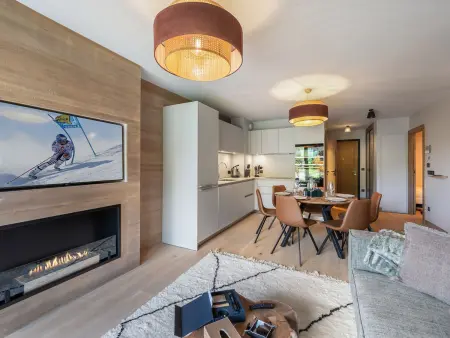 Appartement à Megève avec espace bien-être, piscine, sauna et salle de sport - Photo 5