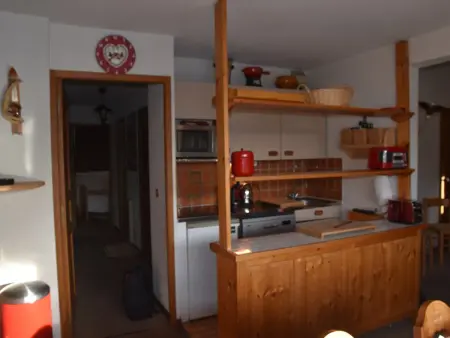 Appartement 3P sur pistes avec garage, 2 chambres, cuisine équipée - Photo 4
