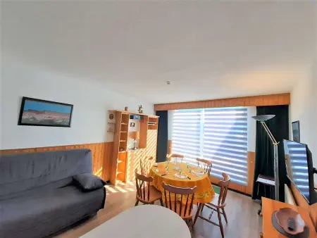 Studio cabine 6 pers à Piau-Engaly avec balcon et vue sur pistes - Photo 3