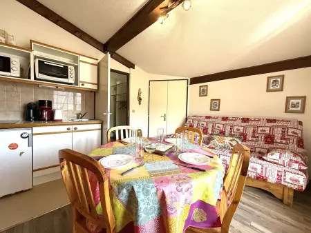 Appartement skis aux pieds avec balcon, parking et casier à ski à Praz-sur-Arly - Photo 2