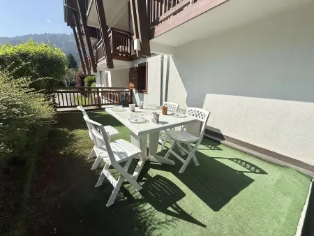 Appartement cosy à 500m du centre, 5 pers, terrasse, parking, casier à ski - Praz-sur-Arly - Photo 15