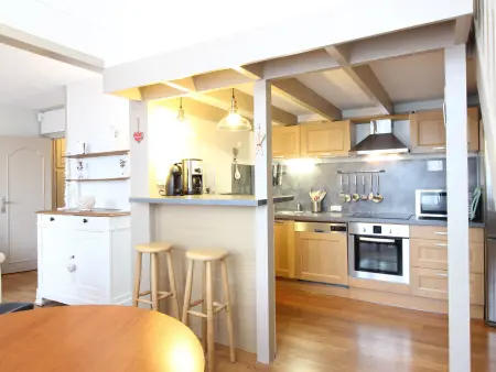 Appartement T2 bis cosy avec Wi-Fi, 100m du centre, 6 pers., cave ski & vélos - Photo 4