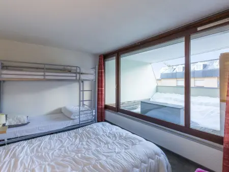 Appartement 6 pers, 1 chambre, balcons, plein centre station, proche pistes - La Mongie - Photo 6