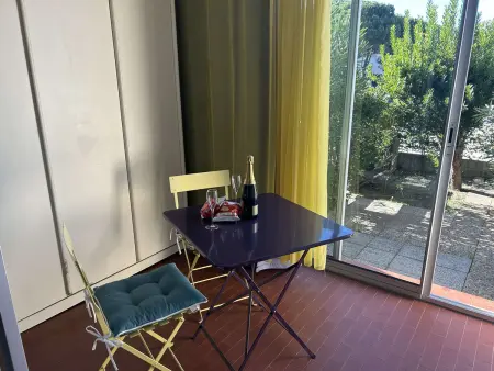 Studio climatisé avec piscine et parking - 4 couchages - Port Camargue - Photo 6