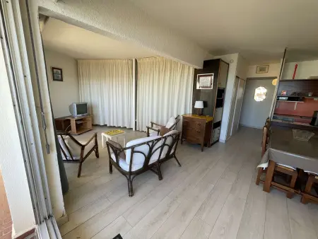 Studio cabine pour 4 avec piscine et parking à Port Camargue - Photo 5
